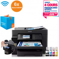 Imprimante Epson L15160 À Réservoir Intégré 4 En 1 Ecotank A3+ Noir (C11CH71403)