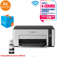 Imprimante EPSON ET-M1120 à Réservoir Intégré ECOTANK Monochrome - (C11CG96404)