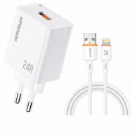 Chargeur Amaya ACW-E79D USB Vers Lightning Blanc en Tunisie