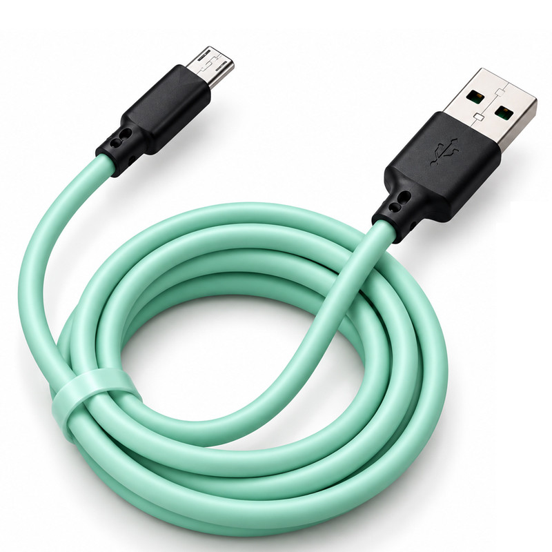 Câble Chargeur LDO C600 USB Vers Micro USB Vert en Tunisie
