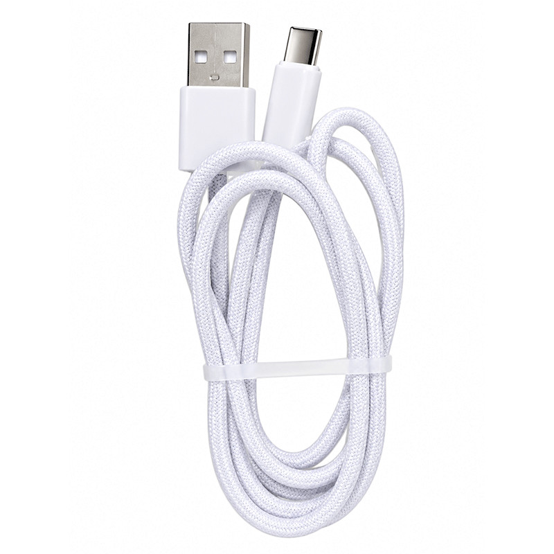 Câble Chargeur C800 USB Vers Type C Blanc en Tunisie
