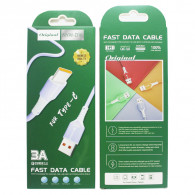 Câble Chargeur D10 USB Vers Type-C Orange en Tunisie