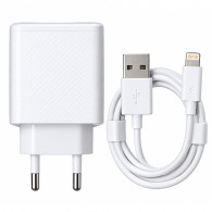Chargeur CX180 USB Vers Lightning Blanc