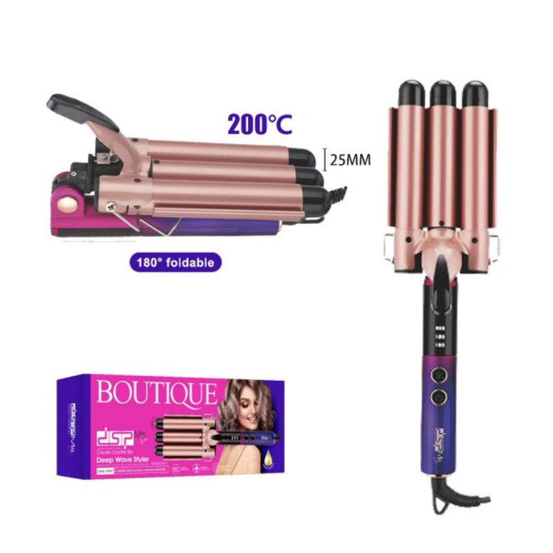 Fer À Boucler DSP Wavy 20247 200°C Rose Gold en Tunisie