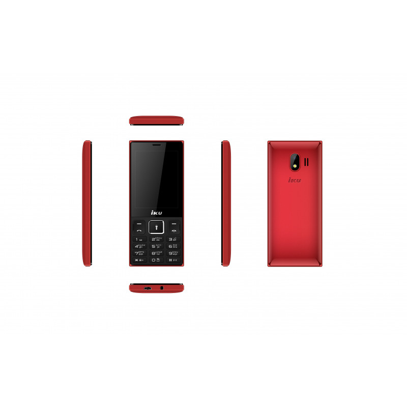 Téléphone Portable IKU F50 - Rouge