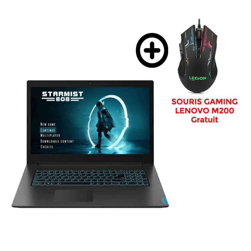 PC Portable Lenovo |L340|i7 9é Gèn|8Go|2 To|GTX1050 3Go|Noir |Souris Gaming Gratuite -81LK01BKFG PC Portable Lenovo |L340|i7 9é Gèn|8Go|2 To|GTX1050 3Go|Noir |Souris Gaming Gratuite -81LK01BKFG