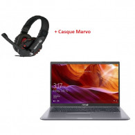 Pc Portable ASUS M509DJ | R7 3700U | 8Go | 512 Go SSD | MX230 2 Go | Grey + Casque Marvo Pc Portable ASUS M509DJ | R7 3700U | 8Go | 512 Go SSD | MX230 2 Go | Grey + Casque Marvo