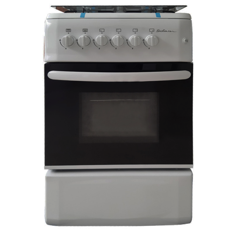 Cuisinière À Gaz Sotacer 55 cm 4 Feux Blanc