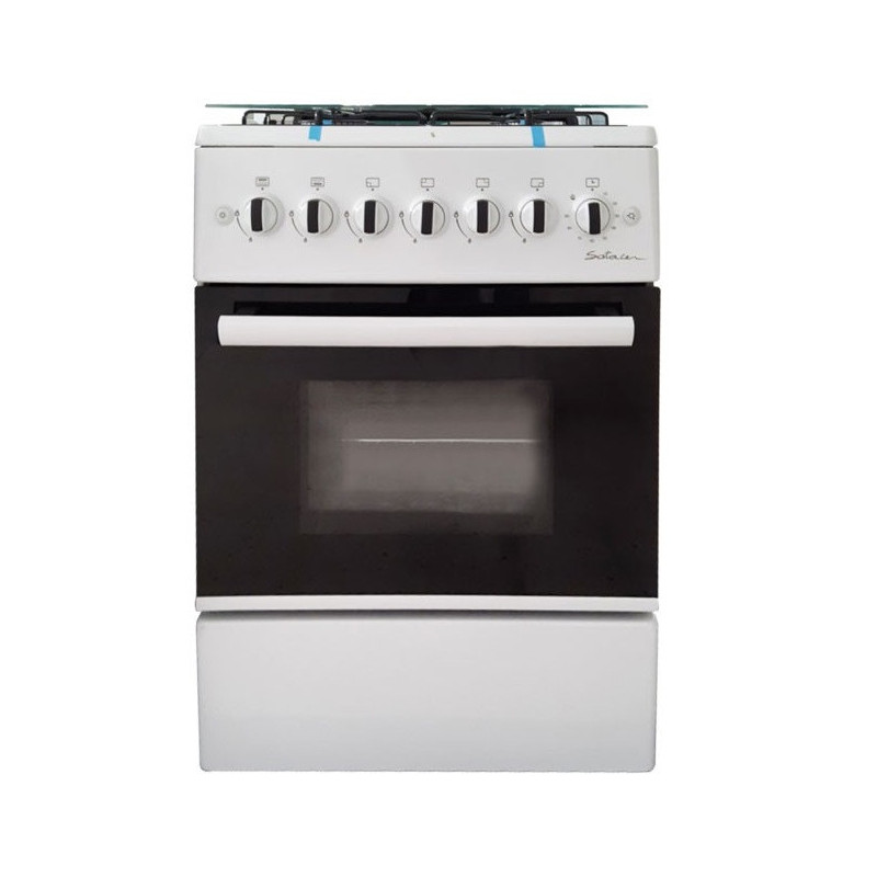 Cuisinière À Gaz Sotacer 60cm 4 Feux Blanc