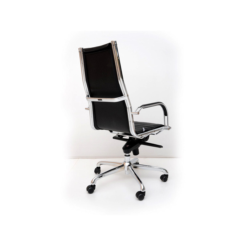 Chaise Bureau de Direction Monaco HD Noir