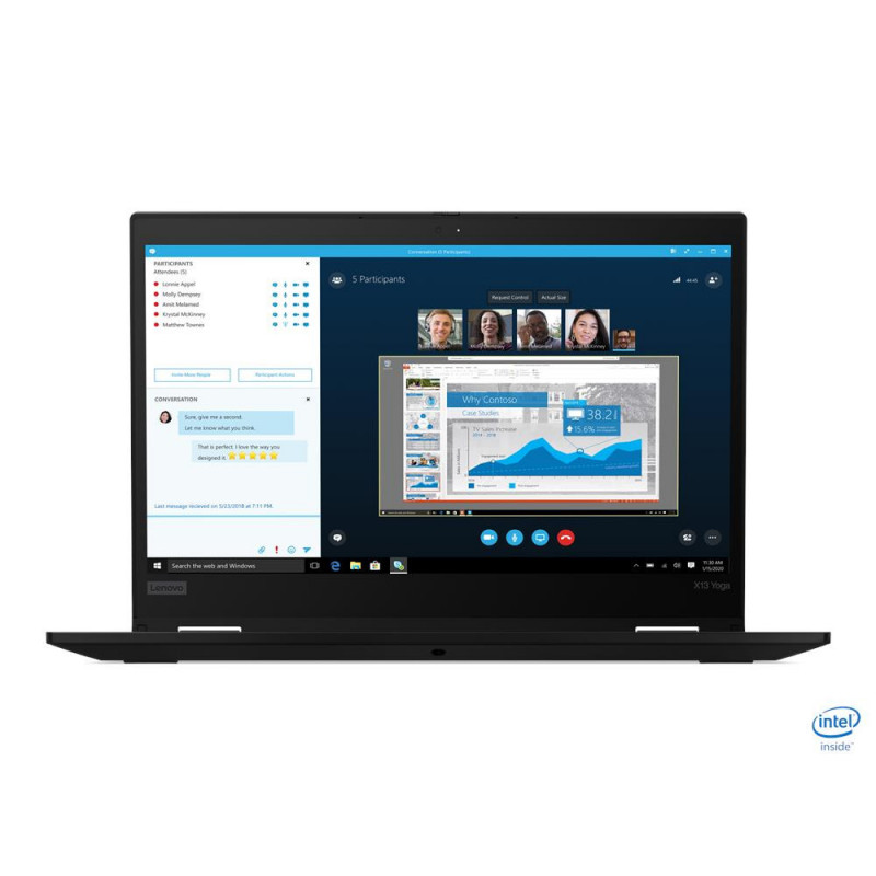 Pc Portable Lenovo ThinkPad X13 |  i5 10é Gén | 8 Go | 256 Go | Noir - 20SX000RFE