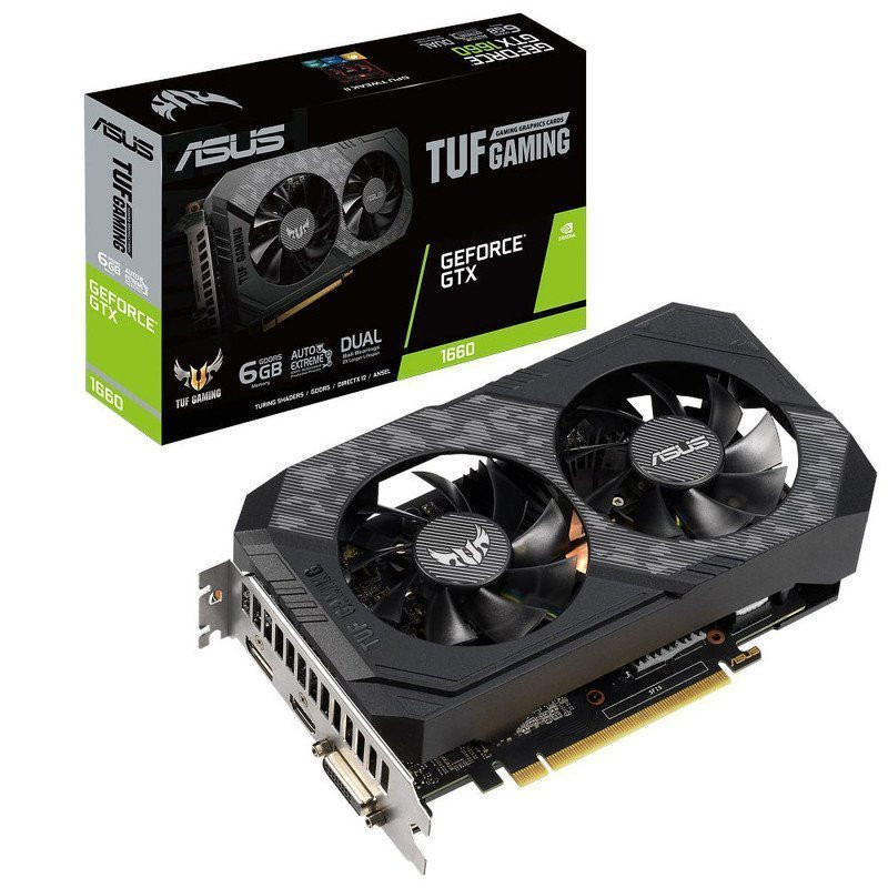 Carte Graphique Asus Tuf | 3-GTX 1660 | 6G GDDR5 Oc Gaming Carte Graphique Asus Tuf | 3-GTX 1660 | 6G GDDR5 Oc Gaming