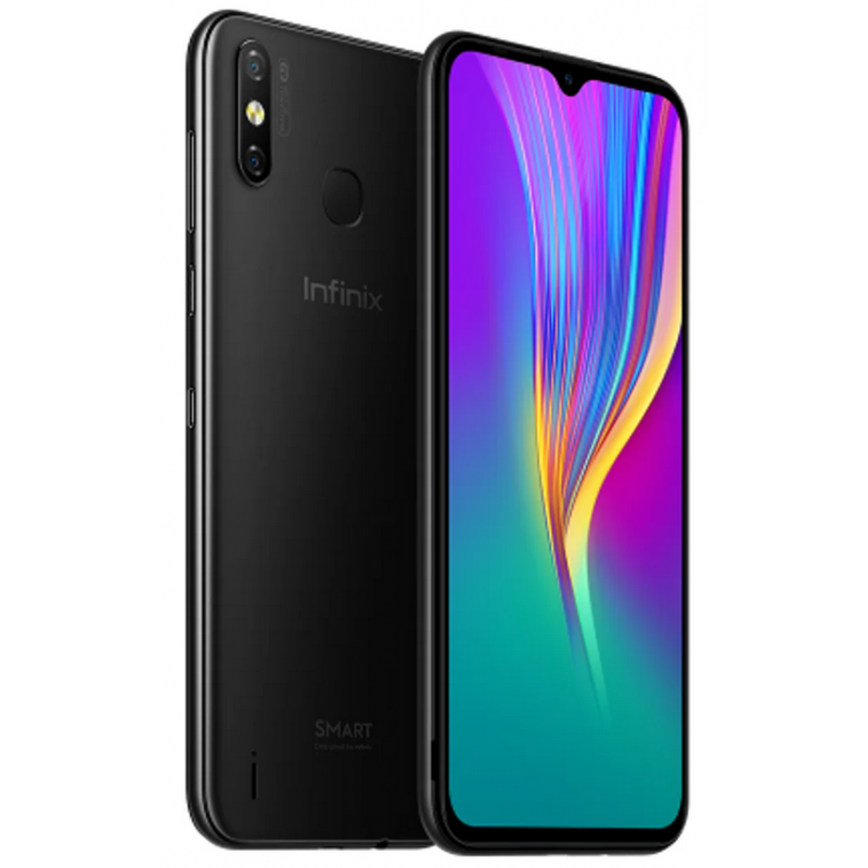 Téléphone Portable Infinix SMART 4 / 4G / Double SIM - Noir Téléphone Portable Infinix SMART 4 / 4G / Double SIM - Noir