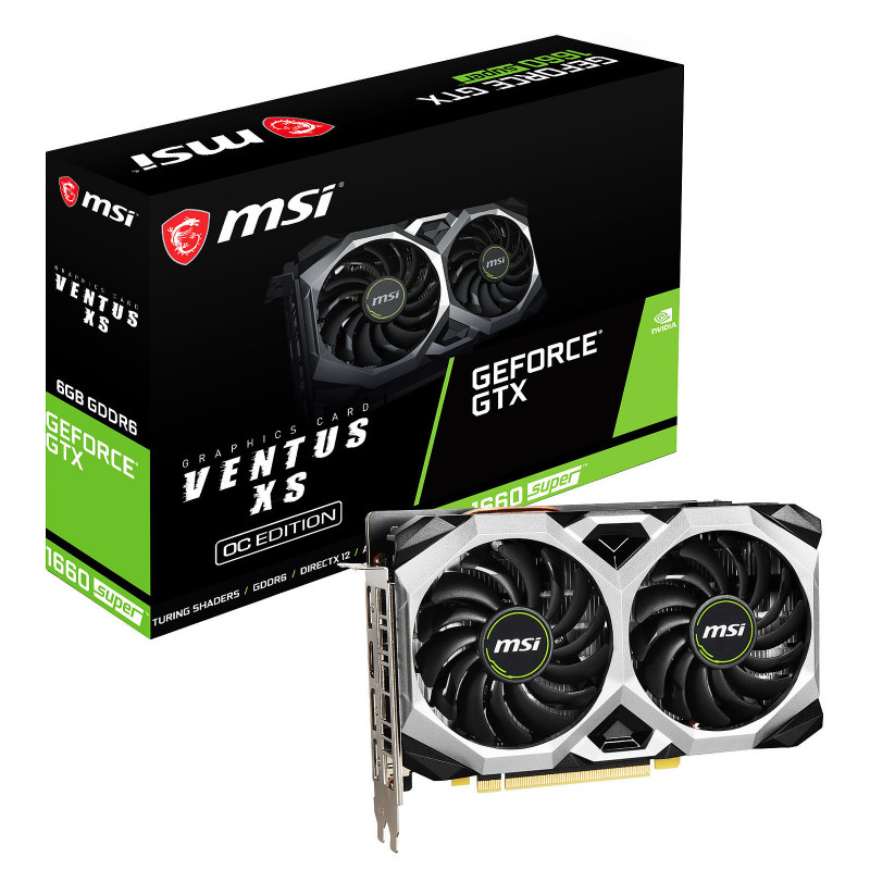 Carte Graphique MSI | GEFORCE GTX 1660 SUPER VENTUS XS OC Carte Graphique MSI | GEFORCE GTX 1660 SUPER VENTUS XS OC