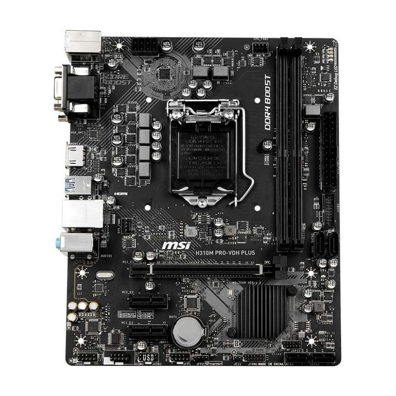 Carte Mère MSI H310M Pro-VDH Plus
