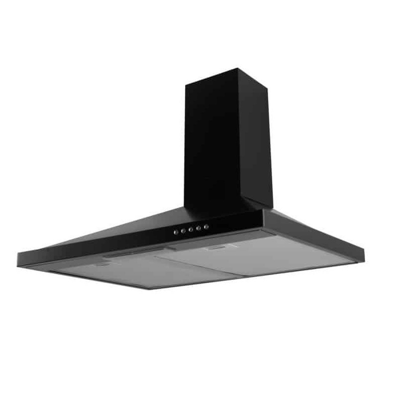 Hotte Slim Pyramidale Orient 90 cm Noir (HotSliOr90)