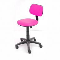Chaise enfant Jolly avec roulettes Rose