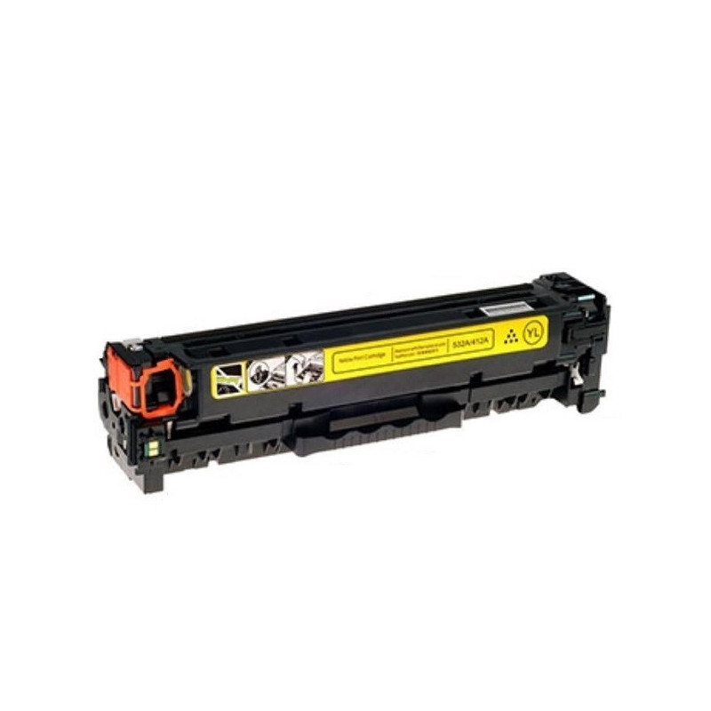 Toner HP Laser Adaptable CE412A - Jaune