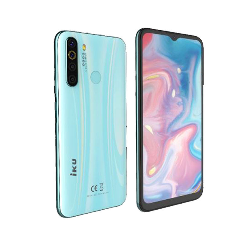 TÉLÉPHONE PORTABLE IKU A50| 4G |4GO | Double SIM+ Glass + silicone - BLANC TÉLÉPHONE PORTABLE IKU A50| 4G |4GO | Double SIM+ Glass + silicone - BLANC