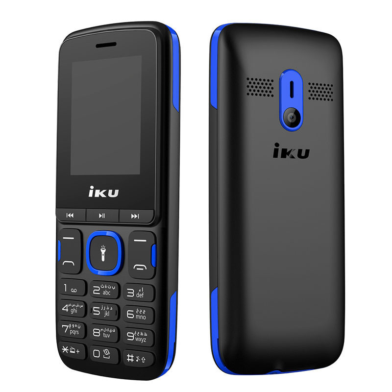 TÉLÉPHONE PORTABLE IKU F105 DOUBLE SIM - BLEU