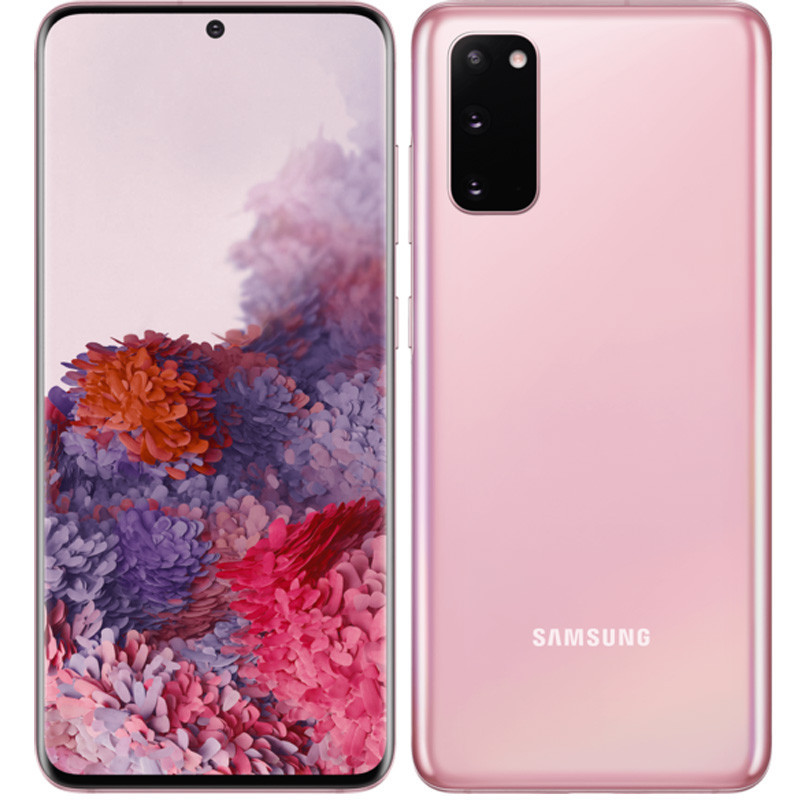 Smartphone samsung  galaxy S20 - Pink + Bon d'achat 150Dt