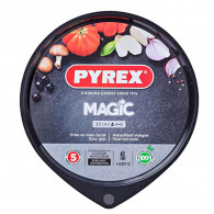 PLAT A PIZZA METAL 30CM PYREX MAGIC PLAT A PIZZA METAL 30CM PYREX MAGIC