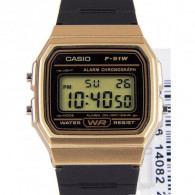 MONTRE HOMME DIGITAL CASIO F-91WM-9A-NOIR-GOLD
