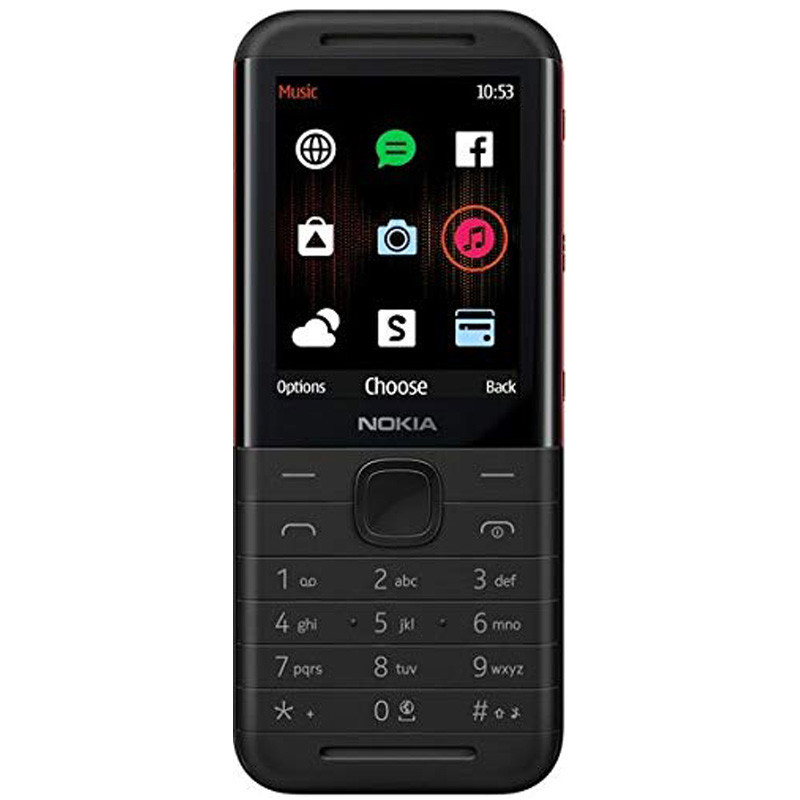Téléphone portable Nokia 5310 Double Sim Noir/Rouge
