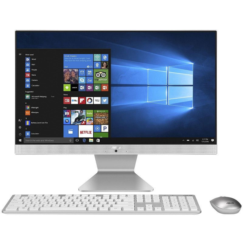 PC de Bureau All-in-One ASUS Vivo AiO Dual core 8Go 1To WIN 10 - Blanc (V222GAK-WA092T) PC de Bureau All-in-One ASUS Vivo AiO Dual core 8Go 1To WIN 10 - Blanc (V222GAK-WA092T)