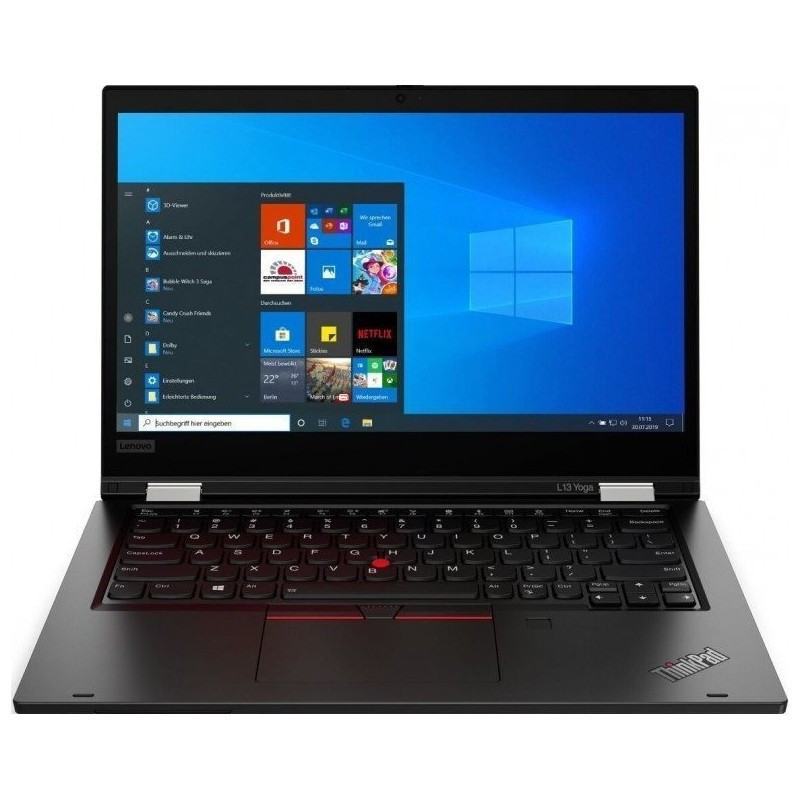 Pc Portable Lenovo | ThinkPad L13 YOGA | i7 10è Gén | 8Go | 512 | Noir - 20R5000GFE