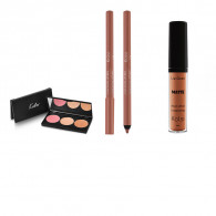 Pack Kolsi : Palette Lovelyglow + Crayon à lèvres + Lip gloss matte