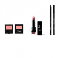 PACK KOLSI : Fard à joues + Rouge à lévres + Crayon khôl Waterproof