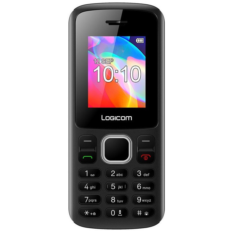 Téléphone Portable LOGICOM POSH 178 Double Sim Noir