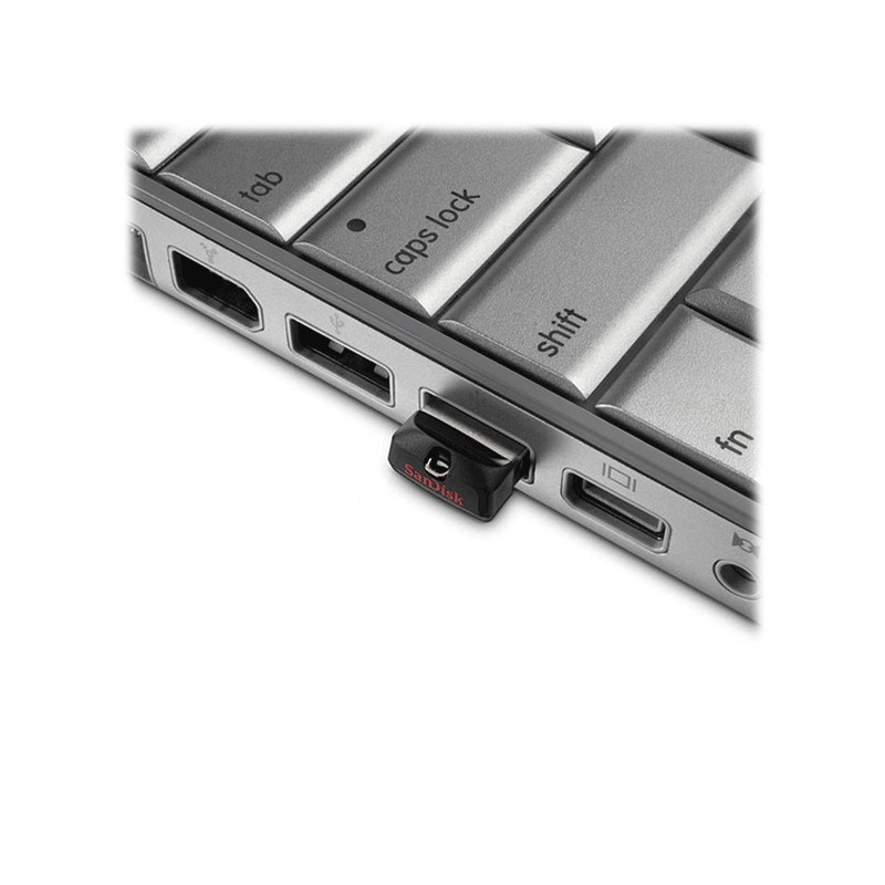 Clé USB SANDISK Cruzer Fit 16Go USB 2.0 - Noir