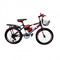 BICYCLETTE 20" NOIR - ROUGE