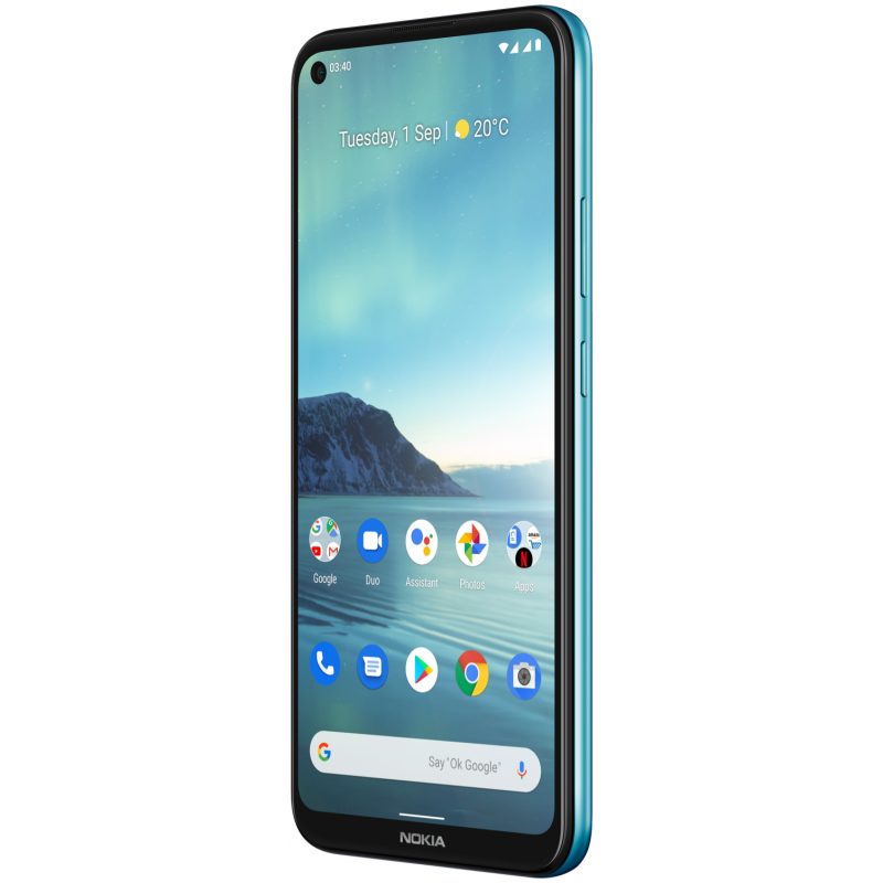 TÉLÉPHONE PORTABLE NOKIA 3.4 | DOUBLE SIM | BLEU