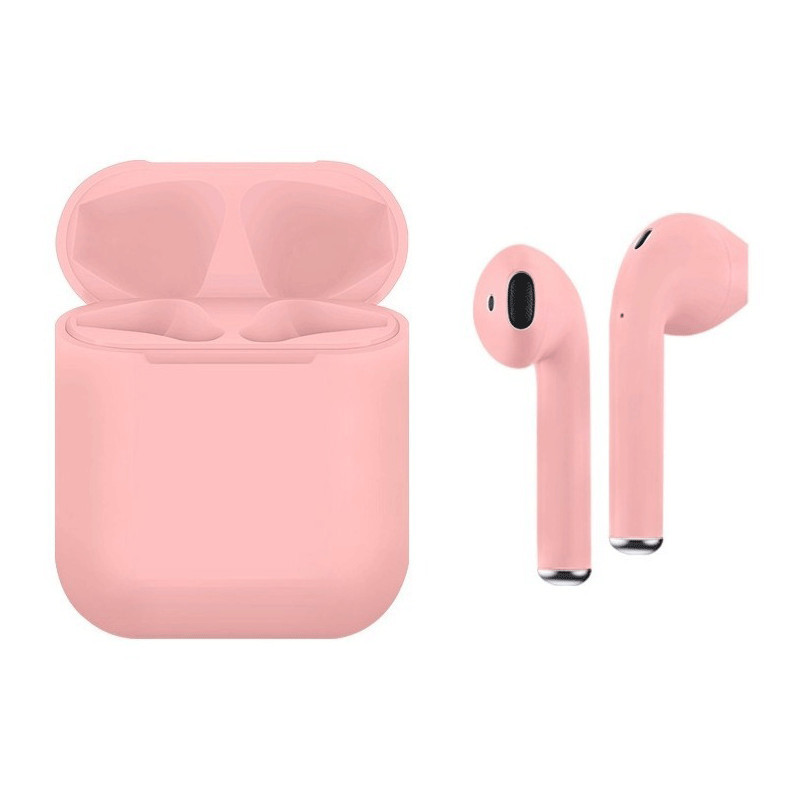Ecouteurs sans fil Bluetooth TWS i12 - Rose