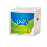 Serviette de table KOTIS paquet de 100 feuilles blanc