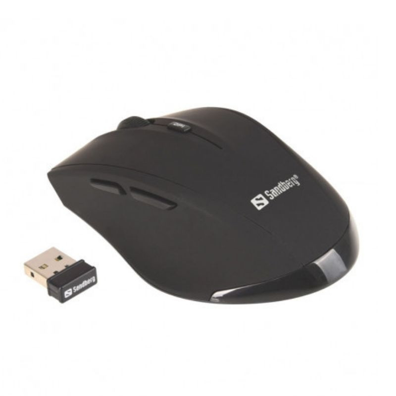 Souris Optique SANDBERG Pro Sans Fil - Noir Souris Optique SANDBERG Pro Sans Fil - Noir