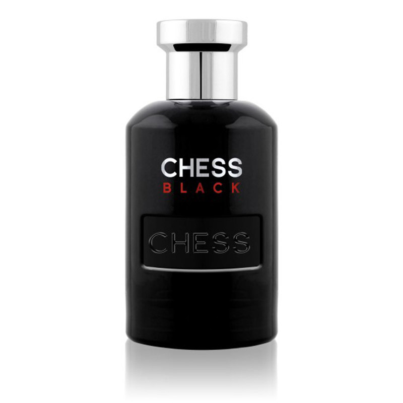 EAU DE TOILETTE CHESS BLACK POUR  HOMME 100ML