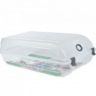 Boite de Rangement à Chaussure Plastique Verrouillable en Couleur Shoes Case GM