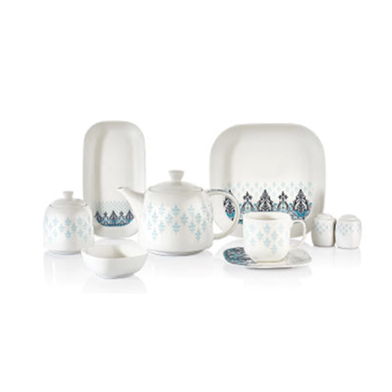 Ensemble petit-déjeuner Porcelaine Asiyan Collection 30 pièces