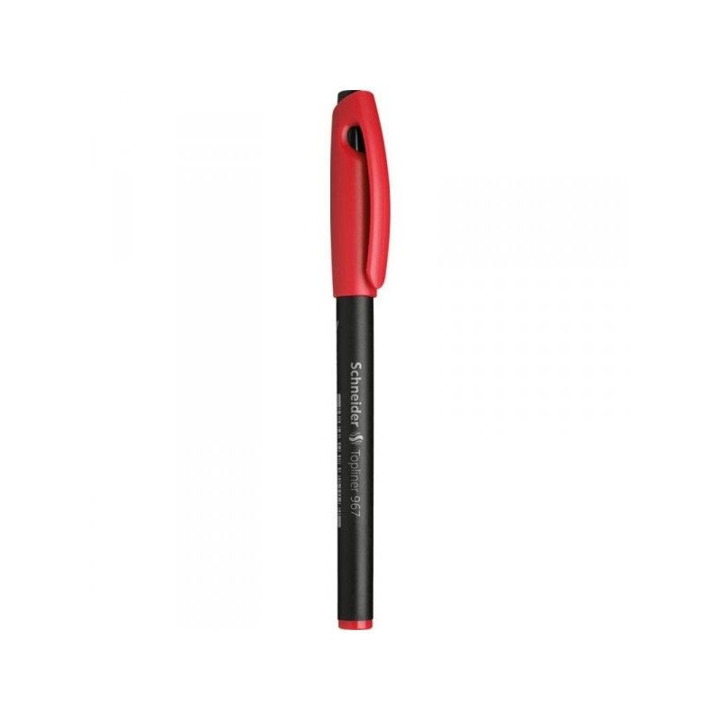 STYLO POINTE FINE SCHNEIDER TOPLINER 967 ROUGE