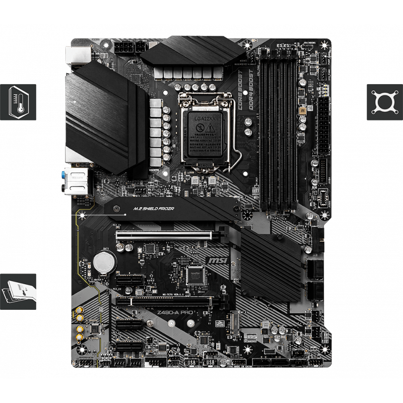 CARTE MERE MSI Z490-A PRO LGA1200 CARTE MERE MSI Z490-A PRO LGA1200