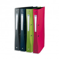 CLASSEUR PP ELEGANZIA A4 D20 COUL ASSORTIES ELBA