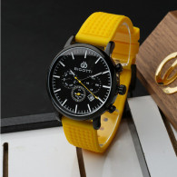 MONTRE HOMME BIGOTTI EN SILICONE BG.1.10149-5 - JAUNE