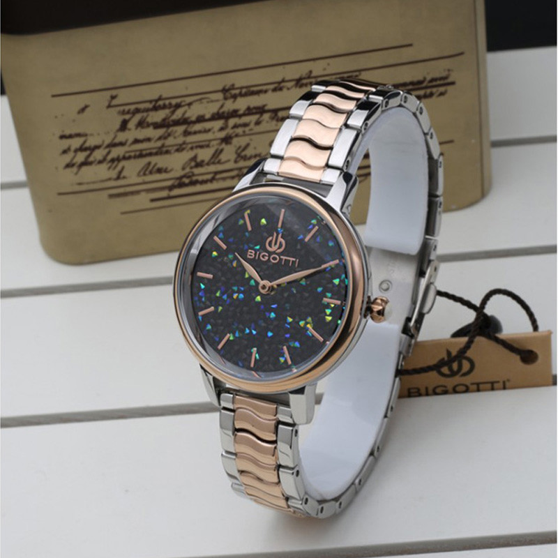MONTRE FEMME BIGOTTI BG.1.10142-4  - SILVER &GOLD