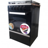 Cuisinière AZUR 55 cm Basic Noir (AZ55BB)