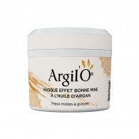 Masque effet bonne mine...