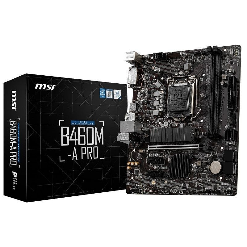 Qqmora Carte mère B460M B460M carte mère double canal DDR4 LGA 1200 2